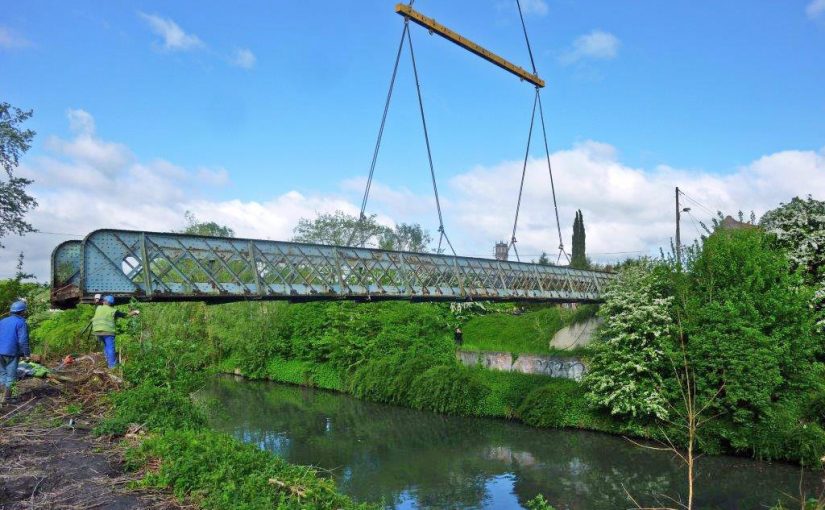 Reconstruction de la passerelle du Bois Florimond
